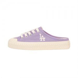 MLB Playball Origin Los Angeles Dodgers Slippers Purple | 6835240-UJ