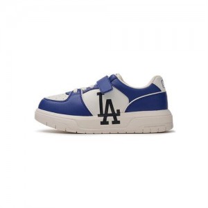 MLB Saffiano Los Angeles Dodgers Kids' Sneakers Blue | 0736524-AF