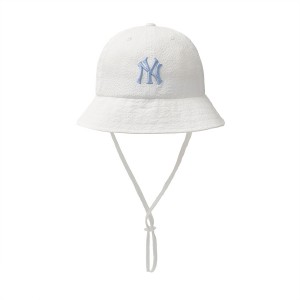 MLB Seersucker New York Yankees Kids' Caps White | 2607415-PV