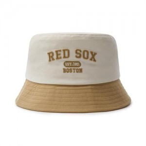 MLB Varisty Logo Boston Red Sox Kids' Caps Beige | 1538062-EM