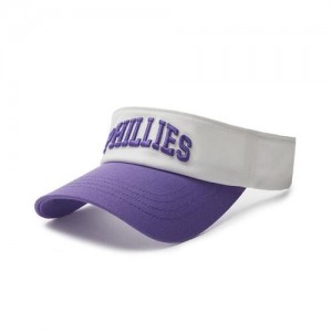 MLB Varisty Sunvisor Philadelpia Phillies Kids' Caps Purple | 9632704-YL