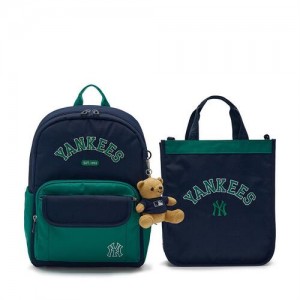 MLB Varsity 2 Way New York Yankees Kids' Bags green / Navy | 4219087-TR