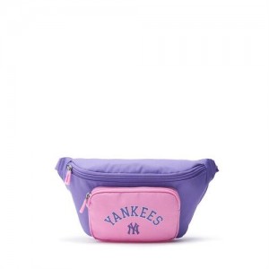 MLB Varsity Hipsack New York Yankees Kids' Bags Purple | 5384016-GR