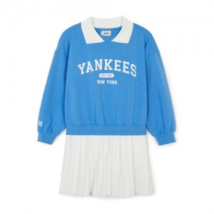 MLB Varsity New York Yankees Kids' Dress Blue | 3216940-IJ