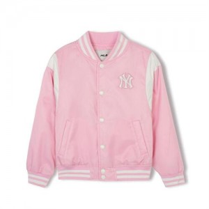 MLB Varsity Padding New York Yankees Kids' Jumpers Pink | 4319826-IQ