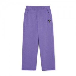 MLB Varsity Philadelpia Phillies Kids' Pants Purple | 6381529-IH