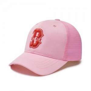 MLB Varsity Trucker Boston Red Sox Kids' Caps Pink | 6580497-IH