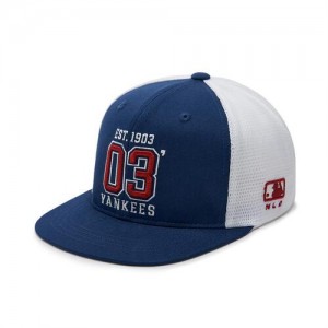 MLB Varsity Trucker Snapback New York Yankees Kids' Caps Blue | 9642137-JL