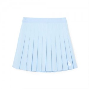 MLB Vasity Sportive Pleats Los Angeles Dodgers Skirts Blue | 2743651-LQ