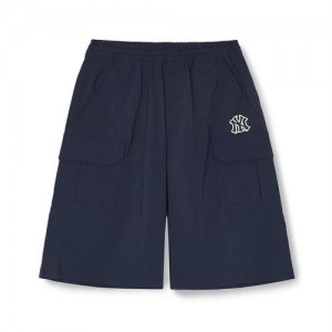 MLB Woven(3/4) New York Yankees Kids' Pants Navy | 0698175-WU