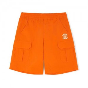 MLB Woven New York Yankees Kids' Shorts Orange | 1435286-BS