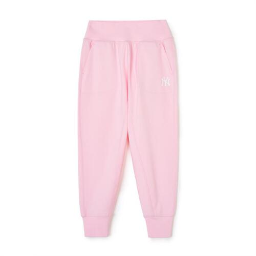 MLB Athleisure New York Yankees Kids\' Jogger Pink | 7518026-TW