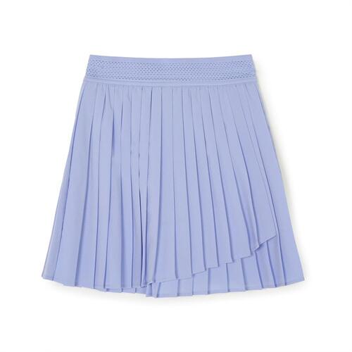 MLB Athleisure Pleats Wrap Kids\' Skirts Purple | 2563704-CH