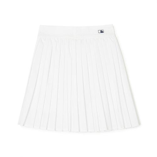 MLB Athleisure Pleats Wrap Kids' Skirts White | 2613895-EW