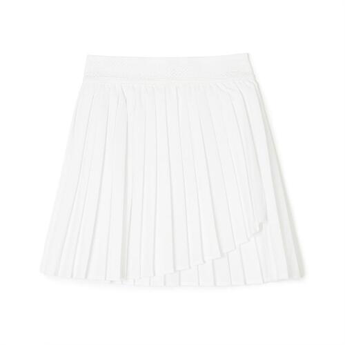 MLB Athleisure Pleats Wrap Kids\' Skirts White | 2613895-EW