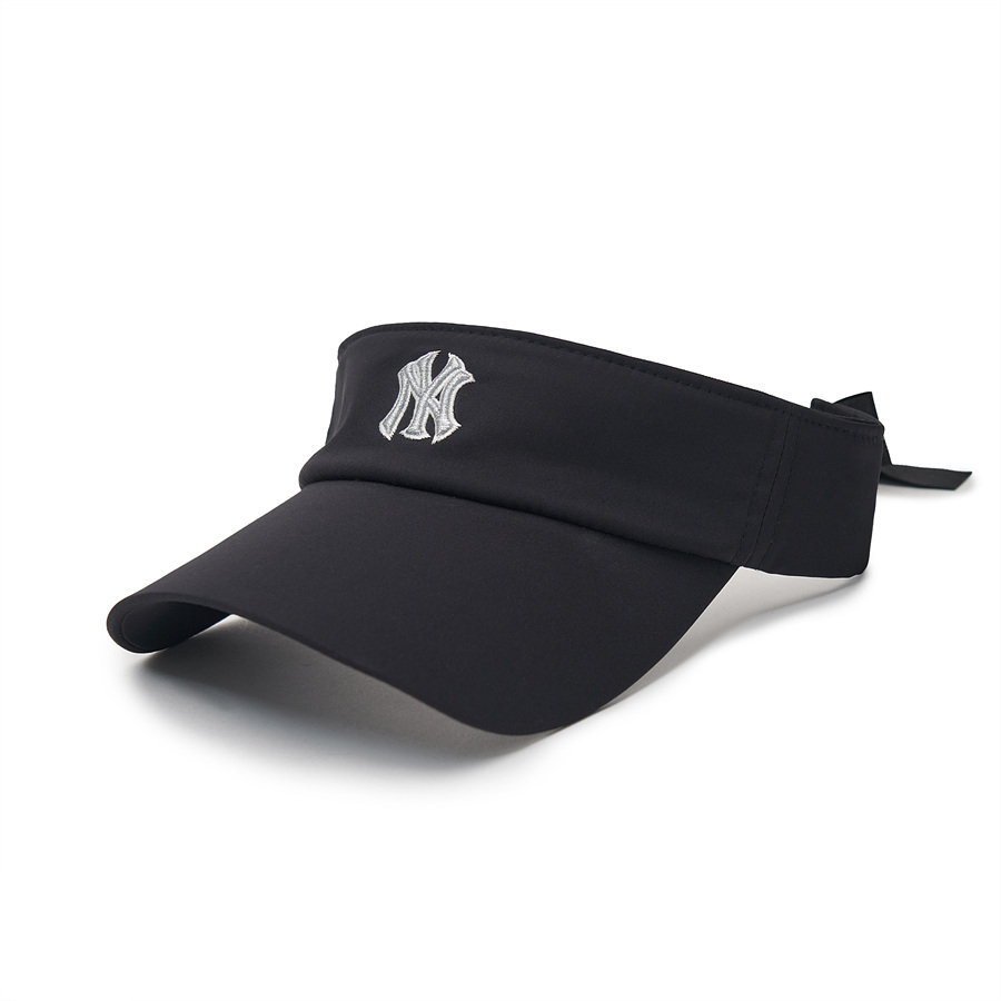 MLB Athleisure Ribbon Sunvisor New York Yankees Kids\' Caps Black | 2104598-YD