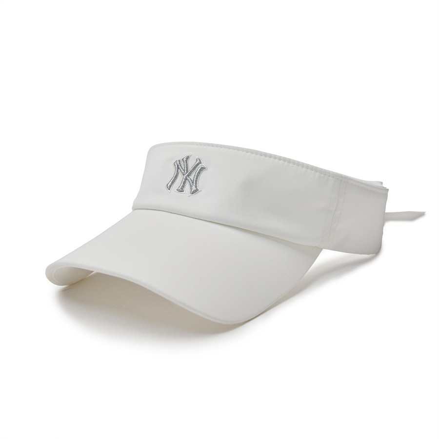 MLB Athleisure Ribbon Sunvisor New York Yankees Kids\' Caps White | 8790462-ID