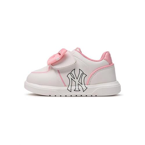 MLB Baby Ribbon New York Yankees Kids\' Sneakers Pink | 8123790-DY