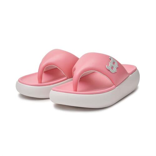 MLB Base Boston Redsox Flip Flops Pink | 2859406-CA