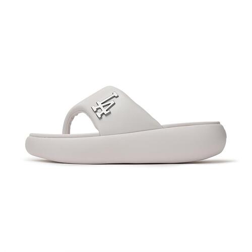 MLB Base Los Angeles Dodgers Flip Flops White | 7314095-OF