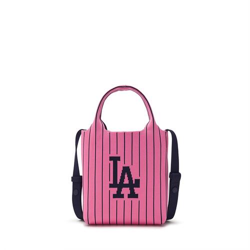 MLB Basic Big Logo Knit Los Angeles Dodgers Cross Body Bags Pink | 3608497-PC