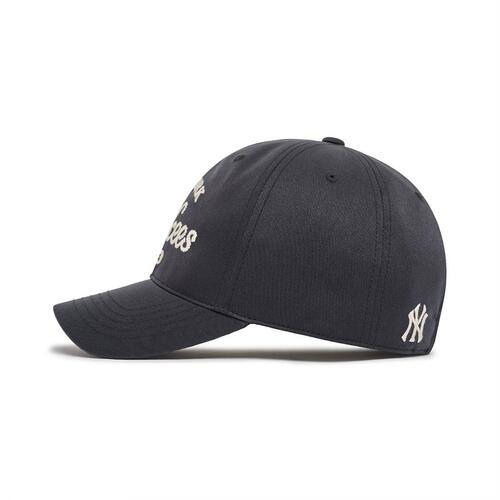 MLB Basic Cursive Logo Unstructured Ball New York Yankees Hats Black | 6185472-JK