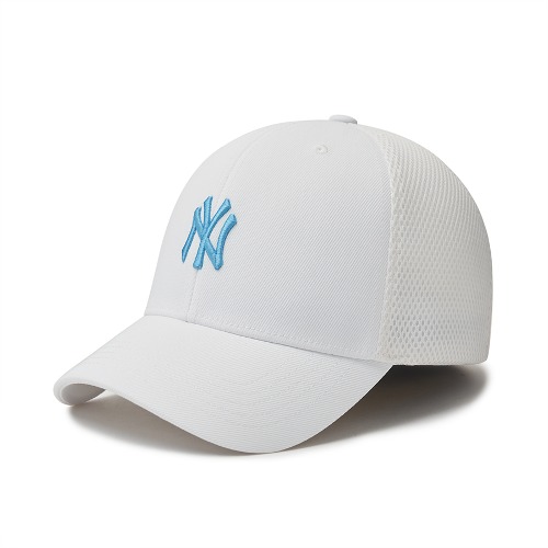 MLB Basic Flex Mesh New York Yankees Hats White | 4329581-BV