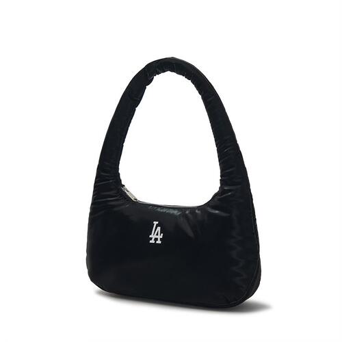 MLB Basic Luxleisure Nylon Los Angeles Dodgers Hobo Bags Black | 8631074-CT