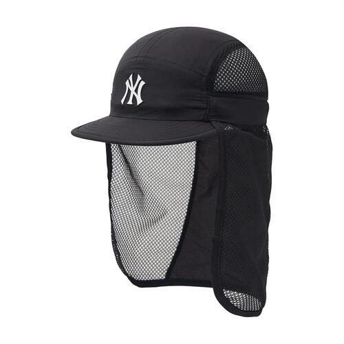 MLB Basic Mesh Cover Campnew York Yankees Kids\' Caps Black | 4395208-HM