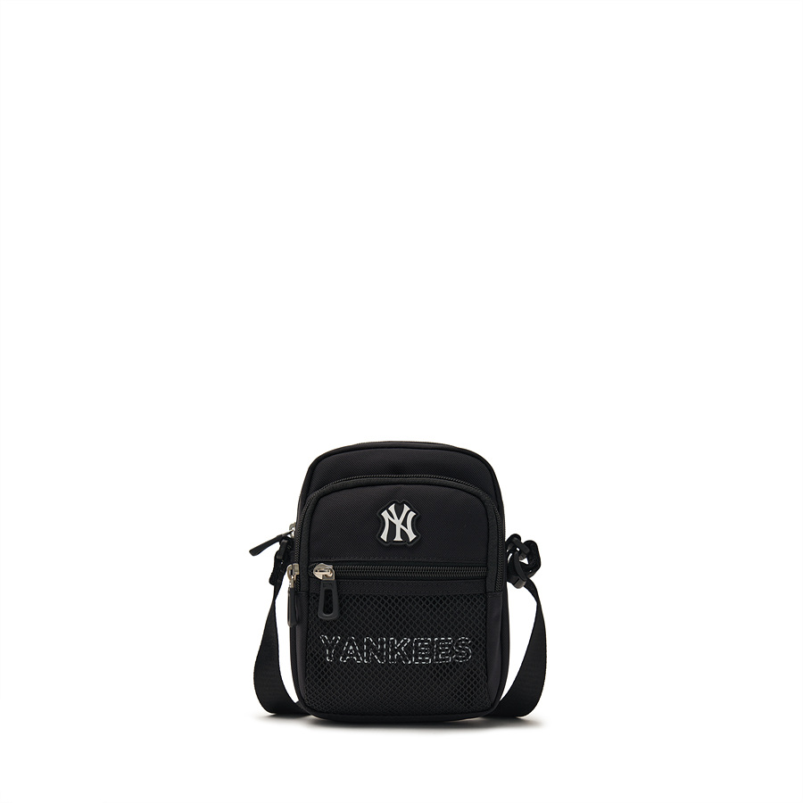 MLB Basic Mesh Mini New York Yankees Kids\' Bags Black | 7892634-ZT