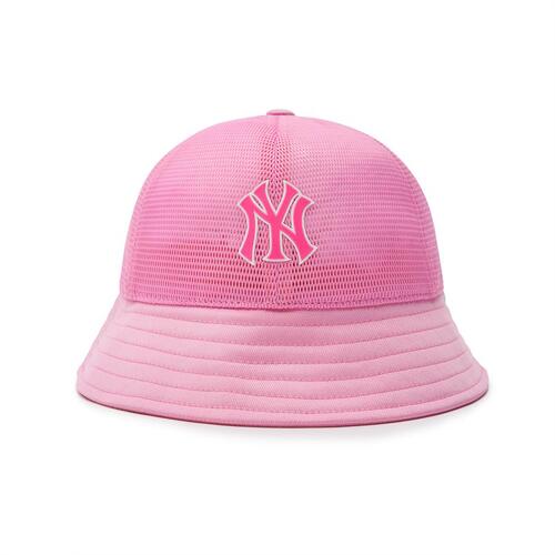 MLB Basic Mesh New York Yankees Kids\' Caps Pink | 0396852-QN