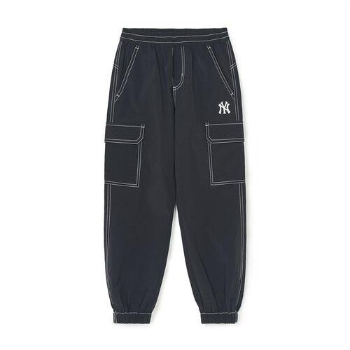 MLB Basic Nylon New York Yankees Kids\' Jogger Black | 8135602-VT