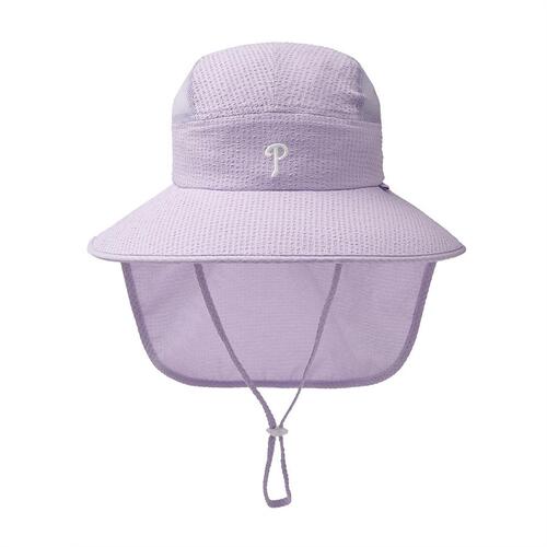 MLB Basic Seersucker Flapphiladelpia Phillies Kids\' Caps Purple | 8427130-HG