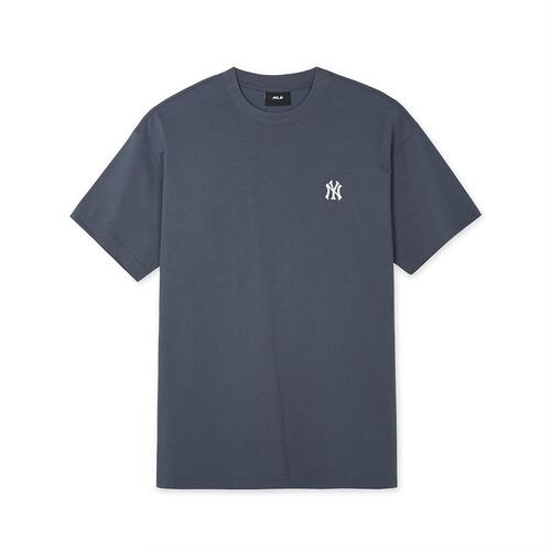 MLB Basic Small Logo Over Fitts New York Yankees T Shirts Grey | 5329804-VB