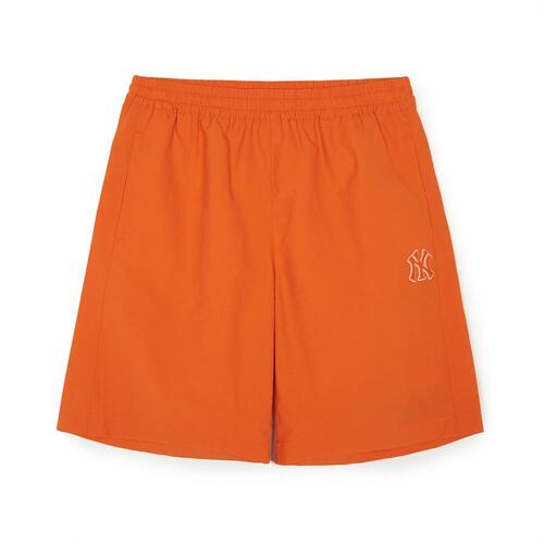 MLB Basic Small Logo Sm New York Yankees Kids\' Pants Orange | 9408723-MH