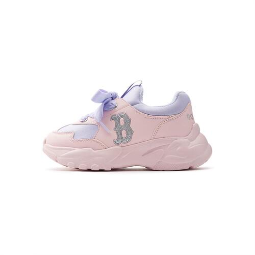 MLB Big Ball Chunky Flex Girls Junior Boston Red Sox Kids\' Sneakers Pink | 6024753-GQ