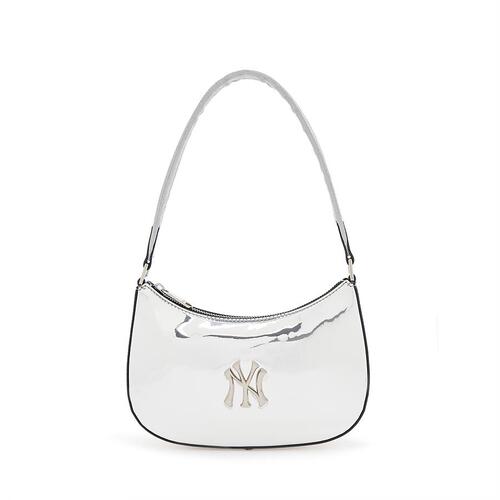 MLB Bling Bling Basic New York Yankees Hobo Bags White | 7418569-CN