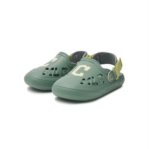 MLB Chunky Bouncer Cleveland Guardians Kids' Clogs Green | 1234807-IA