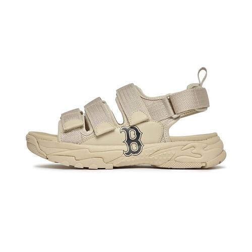 MLB Chunky Triple Boston Red Sox Sandals Beige | 1059348-BE