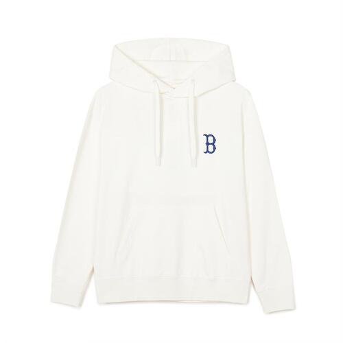 MLB Classic Monogram Big Lux Boston Redsox Hoodie White | 3586704-SQ