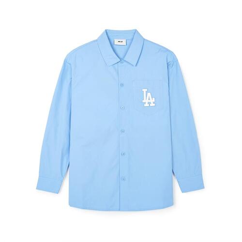 MLB Classic Monogram Big Lux Long Sleeve Los Angeles Dodgers Shirts Blue | 2470651-IB