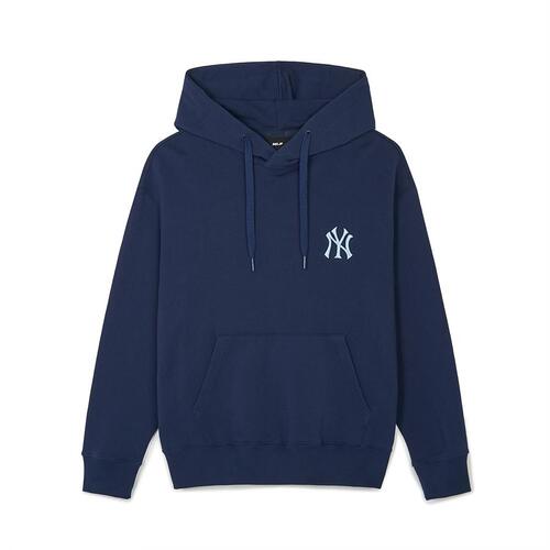 MLB Classic Monogram Big Lux New York Yankees Hoodie Navy | 2713584-KN