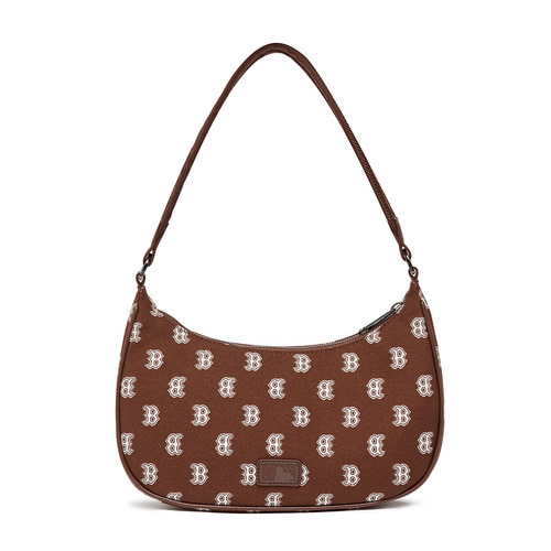 MLB Classic Monogram Boston Redsox Hobo Bags Brown | 1035678-AR