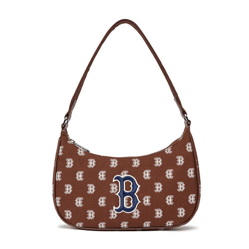 MLB Classic Monogram Boston Redsox Hobo Bags Brown | 1035678-AR