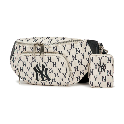 MLB Classic Monogram Hipsack New York Yankees Waist Bags Black | 7598041-XV