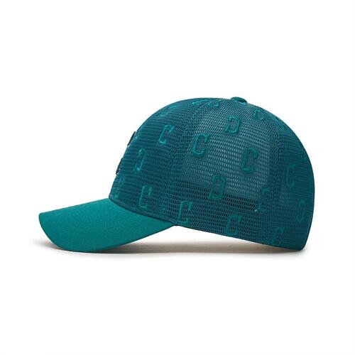 MLB Classic Monogram Mesh Ball Cleveland Guardians Kids' Caps Green | 4280316-RO