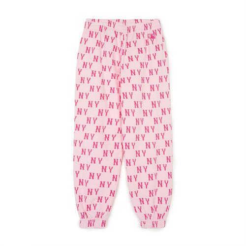 MLB Classic Monogram New York Yankees Kids' Pants Pink | 5679238-WV