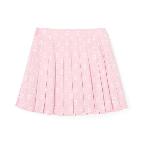 MLB Classic Monogram Print Cleveland Guardians Skirts Pink | 4580263-AE