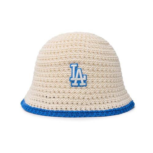 MLB Crochet Los Angeles Dodgers Kids\' Caps Beige | 5476803-NL