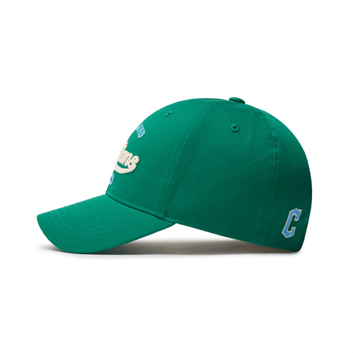 MLB Cursive Logo Unstructured Ball Cleveland Guardians Hats Green | 8601759-KI